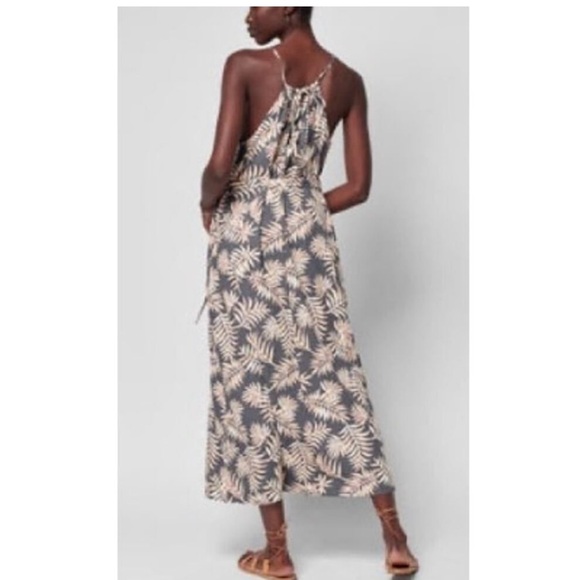 Faherty Brigette Dress in Tropical Palm Sz. XS Worn once! - Picture 2 of 5